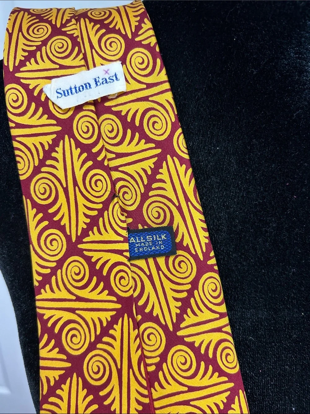 Six Vintage 100-%Silk Ties